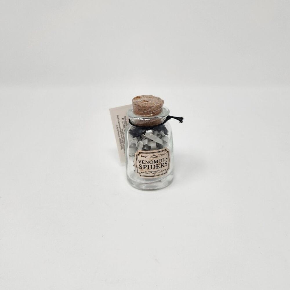 Venomous Spiders Halloween Mini Potion Filled Bottle